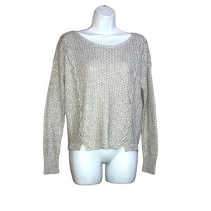 American Eagle Outfitters Lightweight Side Laces Detail Sweater - Women’s XS